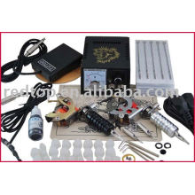 Wholesale top quality professional tattoo design kit&2 gun with ink